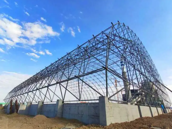 乌兰察布管桁架加工案例